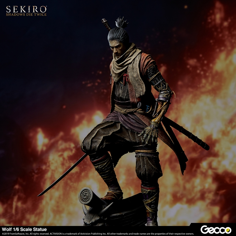 SEKIRO: SHADOWS DIE TWICE, Wolf 1/6 Scale Statue